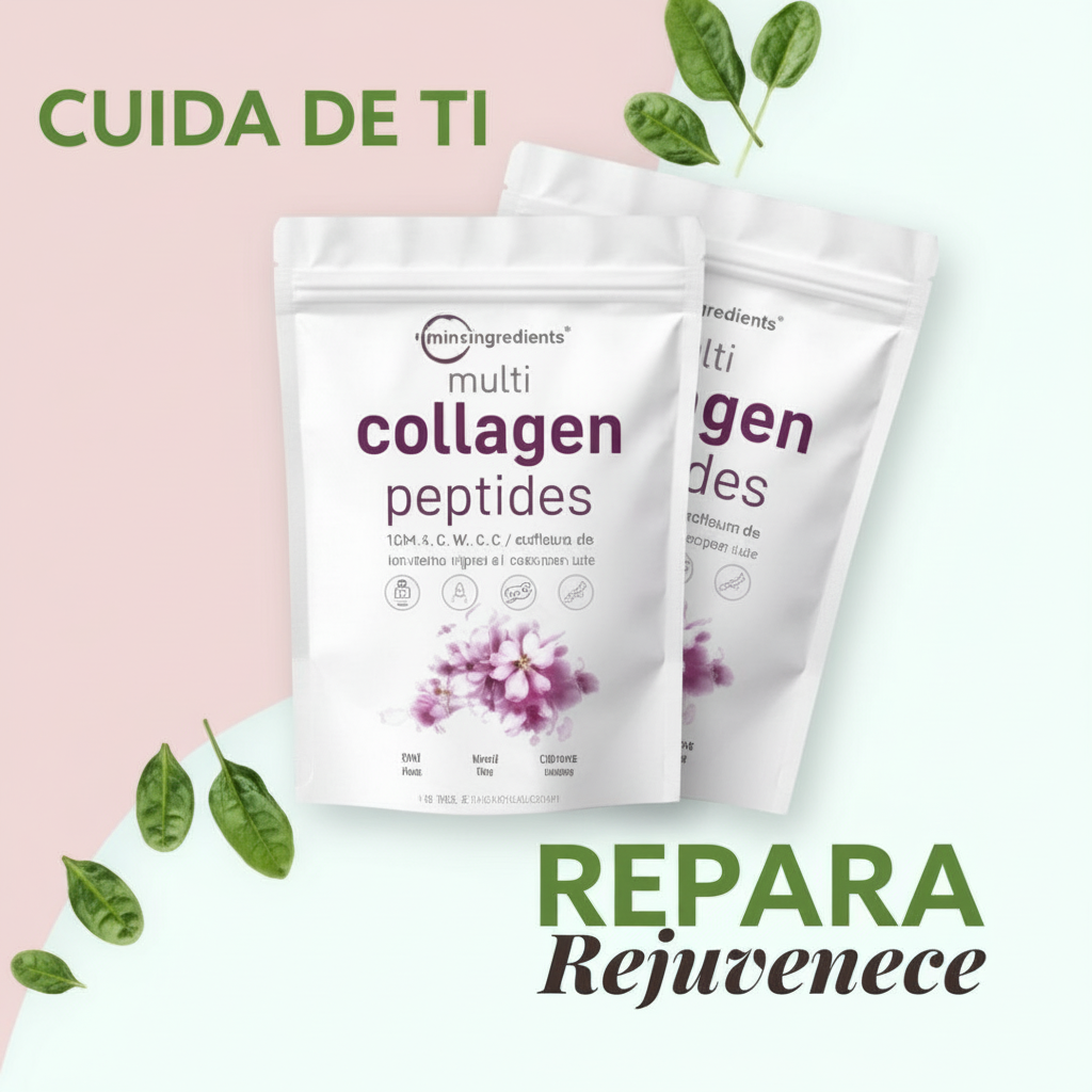 Péptidos de Colágeno Múltiple en Polvo 454 g